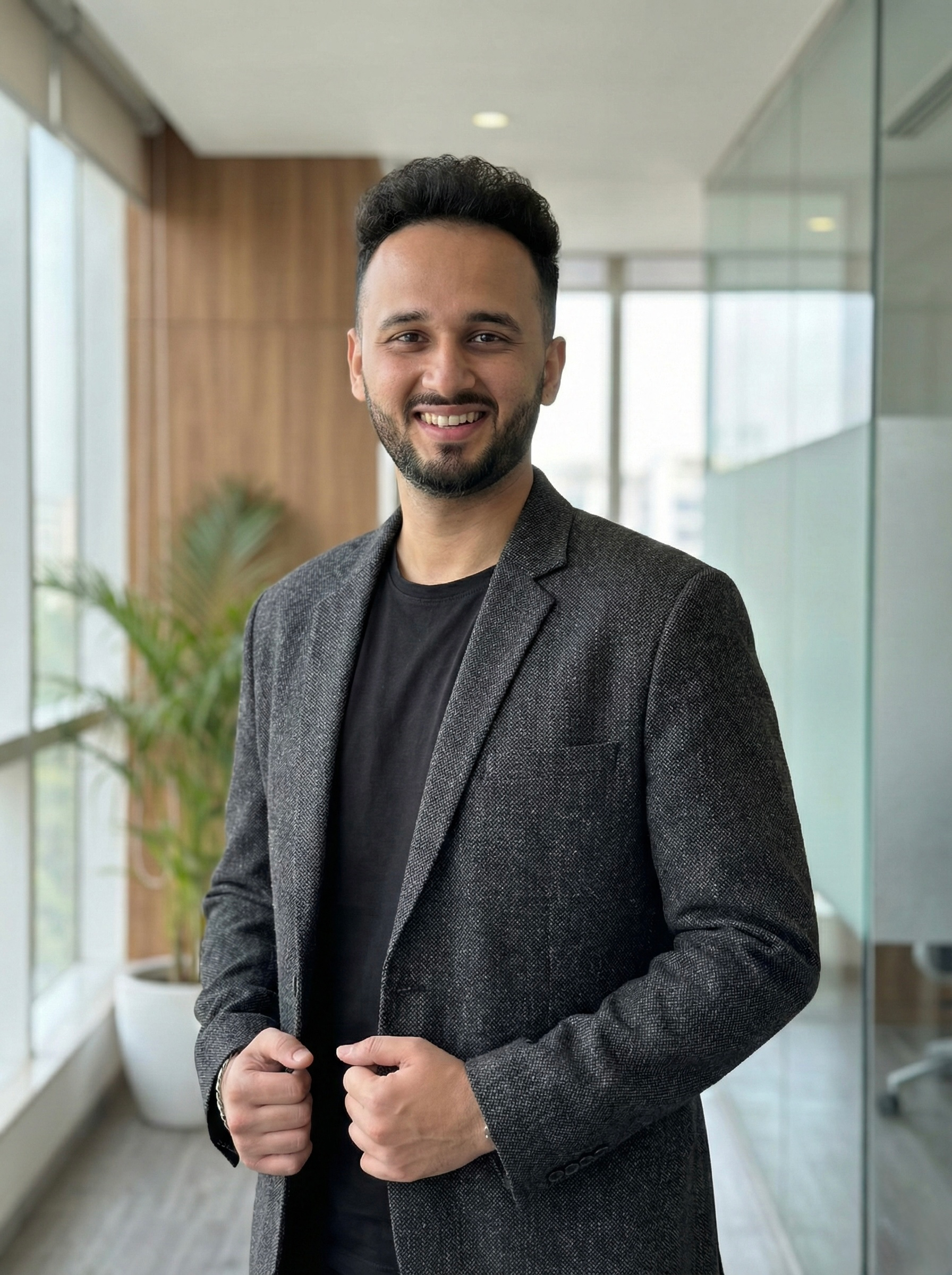 Profile headshot placeholder